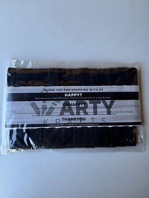 New Varty Krafts 25 Piece Foam Brush Set