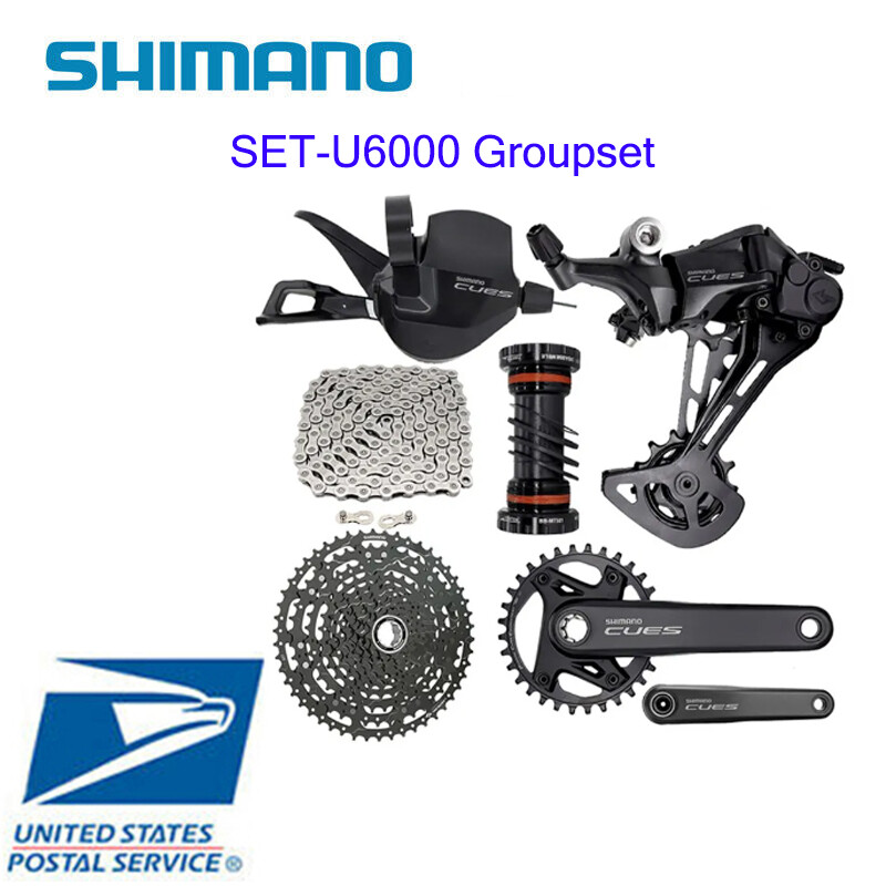 New SHIMANO CUES U6000 10 Speed Groupset 32T 170mm 43T 48T | eBay
