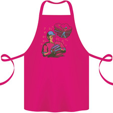 A Baseball Player Cotton Apron 100% Organic