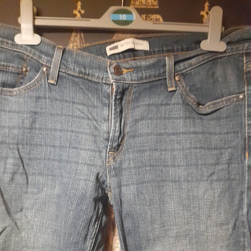 Levis DARK BLUEJEANS SIZE 14 - Picture 3 of 6