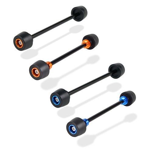 Front Rear Axle Sliders Fork Crash Protect For KTM EXC-F 350 450 500 EXC 250 300 - Picture 1 of 10