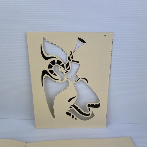 Vintage Christmas Cut & Use Stencils by Ed Sibbett Full Size Templates - Picture 18 of 19