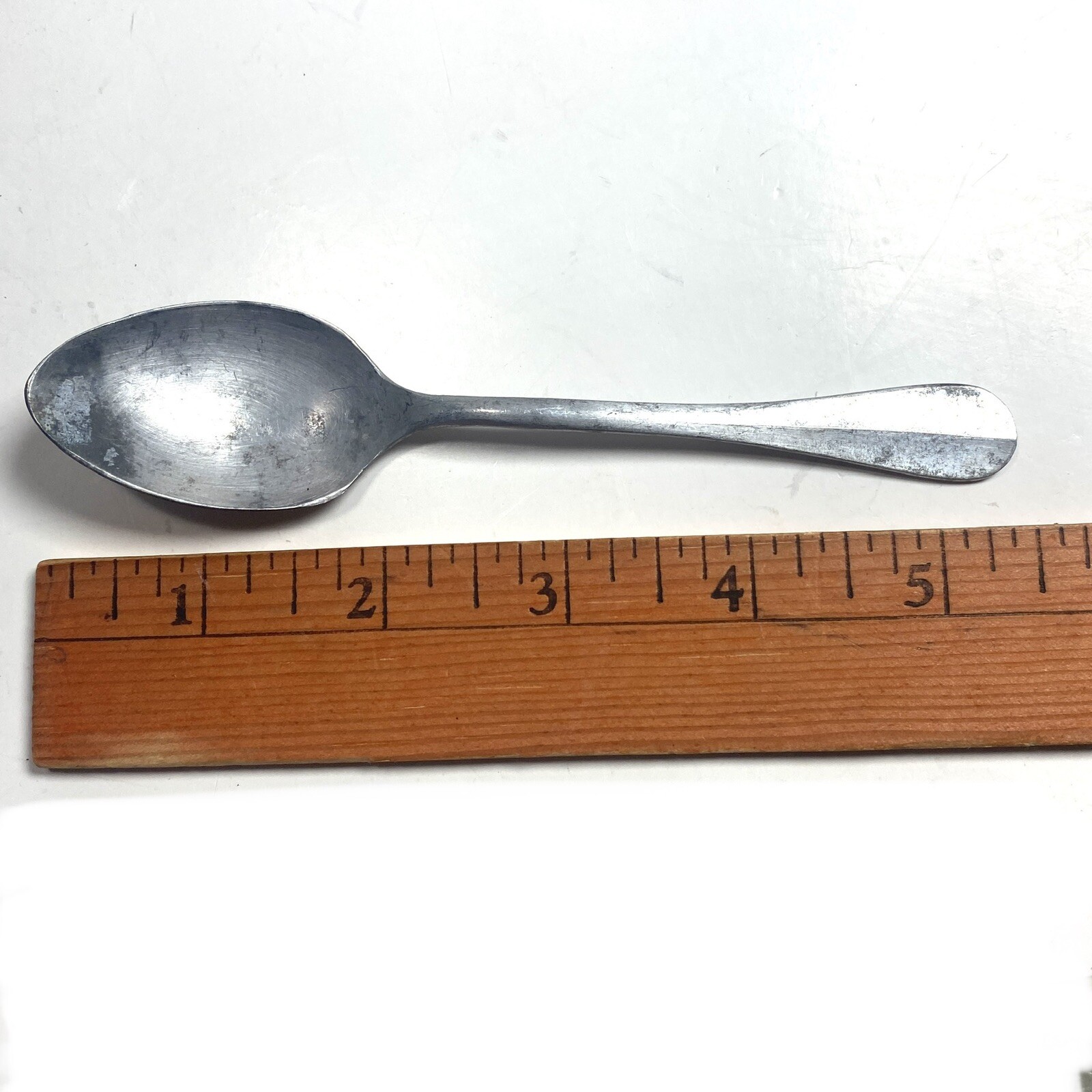 WW2 WWII German Barracks 5.5" Aluminum Tea Spoons Set of 6 eBay