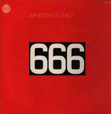 Aphrodites Child 666 GATEFOLD, INSERT JAPAN NEAR MINT Vertigo 2xVinyl LP
