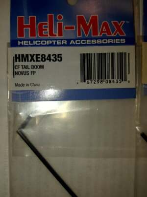 HMXE8435 HELIMAX CF TAIL BOOM NOVUS FP (4 PACKS) 
