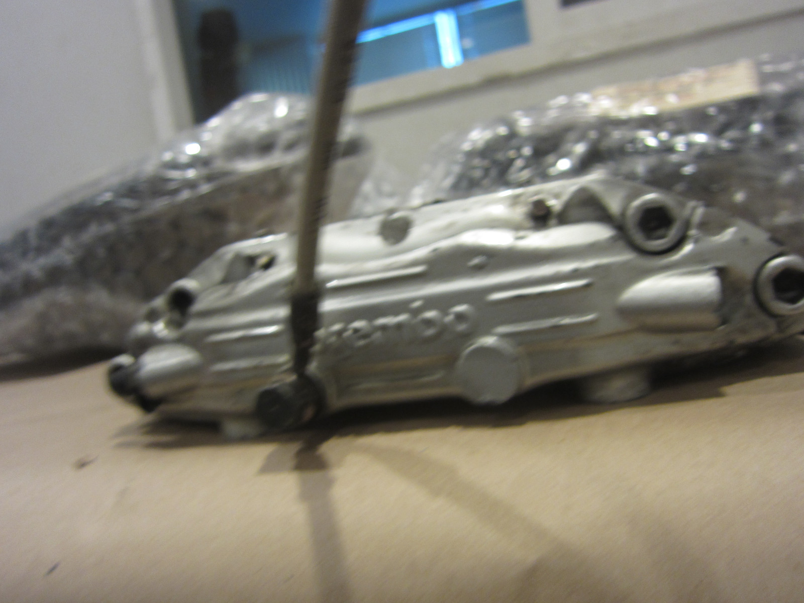 Lamborghini Gallardo, LH Left Rear Brake Caliper # 400615405L 