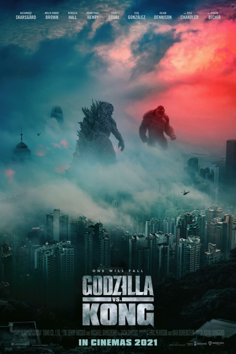 GODZILLA VS KONG 2021 KING OFFICIAL ORIGINAL CINEMA MOVIE PRINT