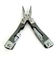 KR Multi-tool Mini Blade Saw Screwdriver Bottle Opener Flashlight Phillips 4"