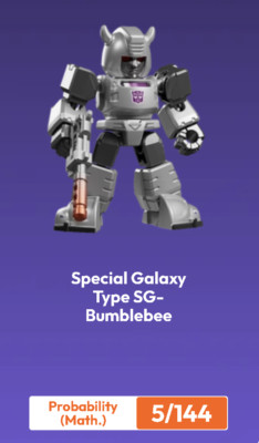 Blokees Transformers Defender Version 02 Mini Model Kit SG-Bumblebee 5/144
