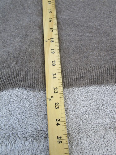 Bloomingdales Sweater Womens Small Brown Cashmere * - Picture 9 of 9