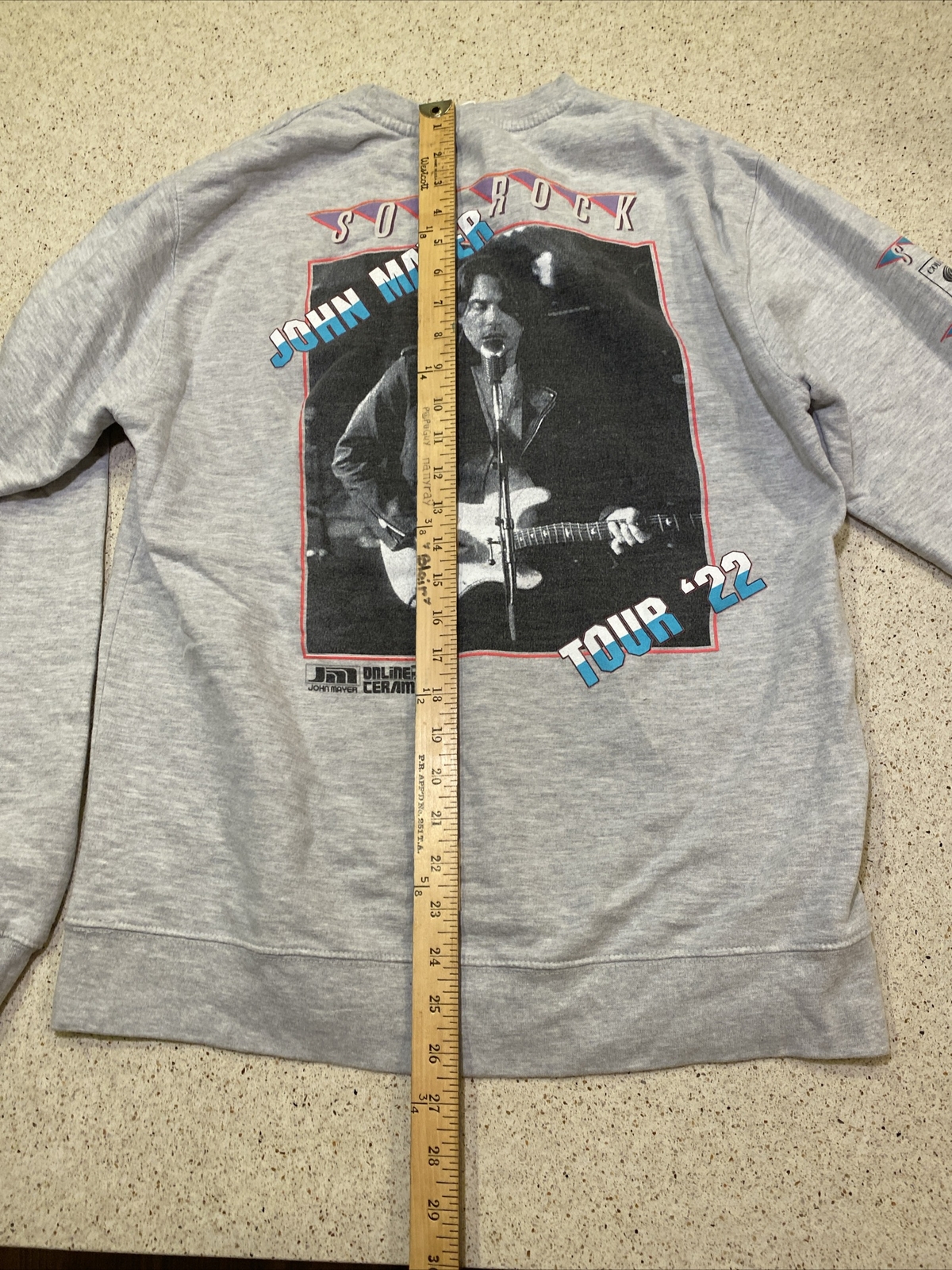 John Mayer Sob Rock authentic light gray music co… - image 9
