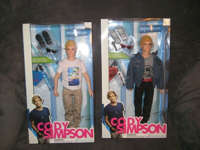 NEW IN BOX 11.5'' CODY SIMPSON 2011  TWO BACKSTAGE PASS SERIES DOLLS