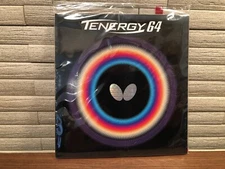 Butterfly Tenergy 64 Table Tennis Rubber Black or Red 2.1 or 1.9 or 1.7 NEW