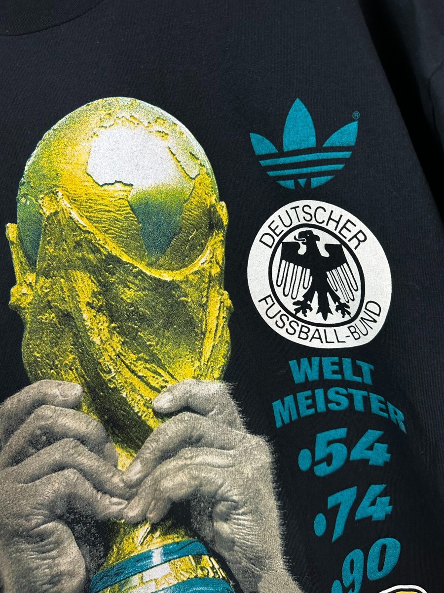 Vintage 90's Adidas Germany Deutschland World Cup Shirt Football