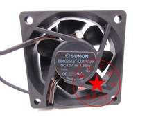1PC SUNON EB60251S1-Q010-F99 DC12V 1.56W InFocus projector cooling fan 