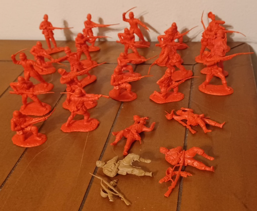 60mm conté collectibles french & indian war rog - Compra venta en