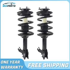 New Pair Front Shock Struts w/ Coils Assembly FIT 99-02 Nissan Quest 11433 11434
