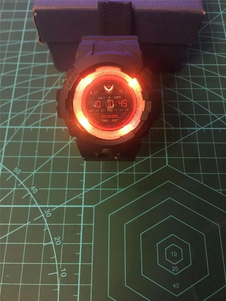 Cosplay Tom Clancy's The Division equipamento de relógio brilho um clique coleção motim - Imagem 2 de 4