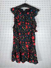 J.Crew Floral ruffle sleeve dress size S