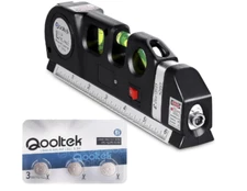 Nivel láser multipropósito ajustadas al sistema métrico y al sistema estándar