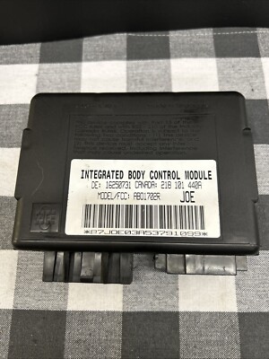 96-02 Camaro Firebird Integrated Body Control Module BCM AB01702R