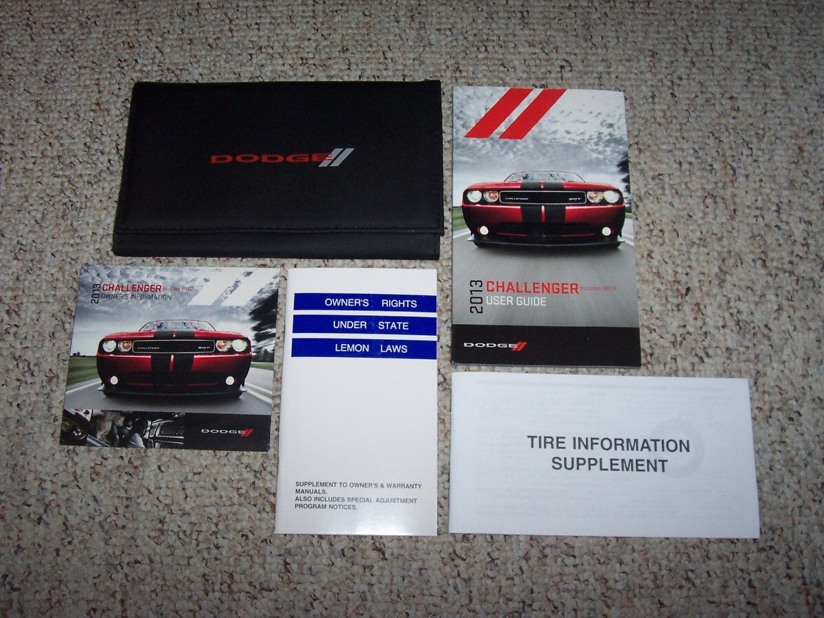 Dodge 2013 Challenger ユーザーガイド Dodge 2013 Challenger ユーザーガイド 2013 Dodge Challenger Owners