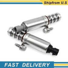 2PCS Intake Exhaust Camshaft Position Solenoid VVT For GM Chevy Buick Saturn