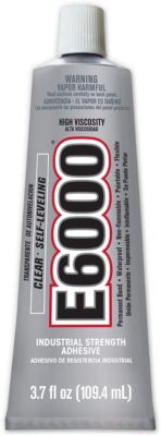E6000 - 220011 High Viscosity Adhesive, 3.7oz , Clear - Pick your Quantity