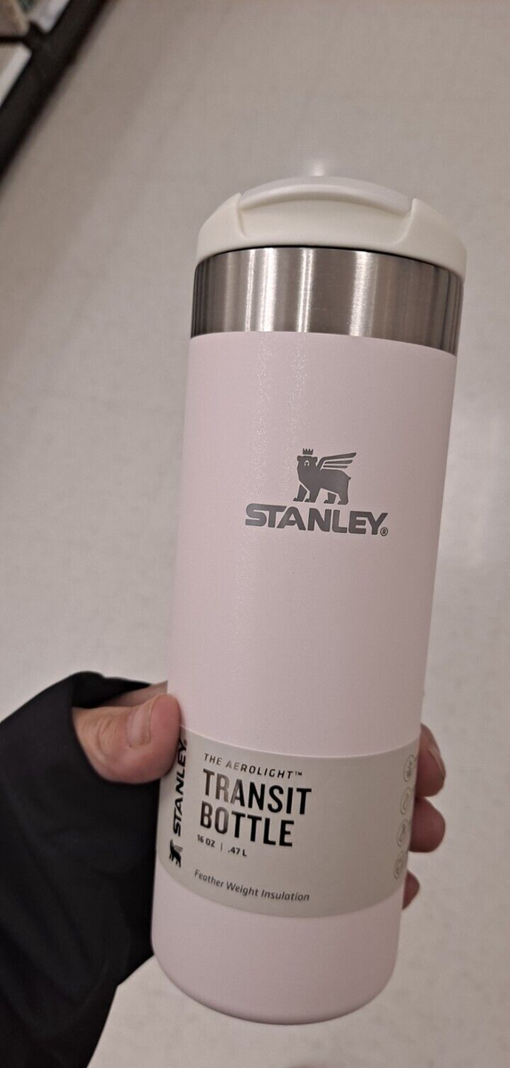 希少STANLEYAeroLight スタンレーエアロライトトランジット16oz Stanley Aerolight Transit Bottle Rose Quartz Glimmer 16 oz HARD TO