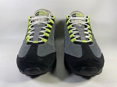 Nike Air Max 95 EM Volt Cool Grey Black Green White Mens Nike Air Max 95 EM Volt Cool Grey Black Green White Mens