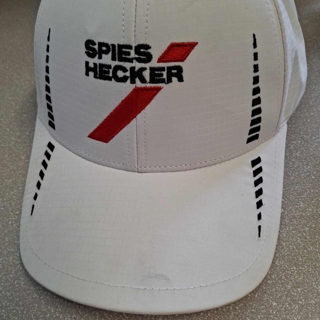 white spies hecker axalta adjustable cap hat | eBay