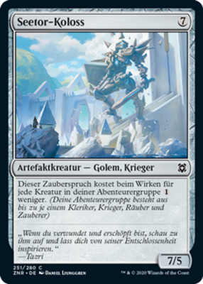  Magic the Gathering - Seetor-Koloss - ZNR-DE251 MtG NM