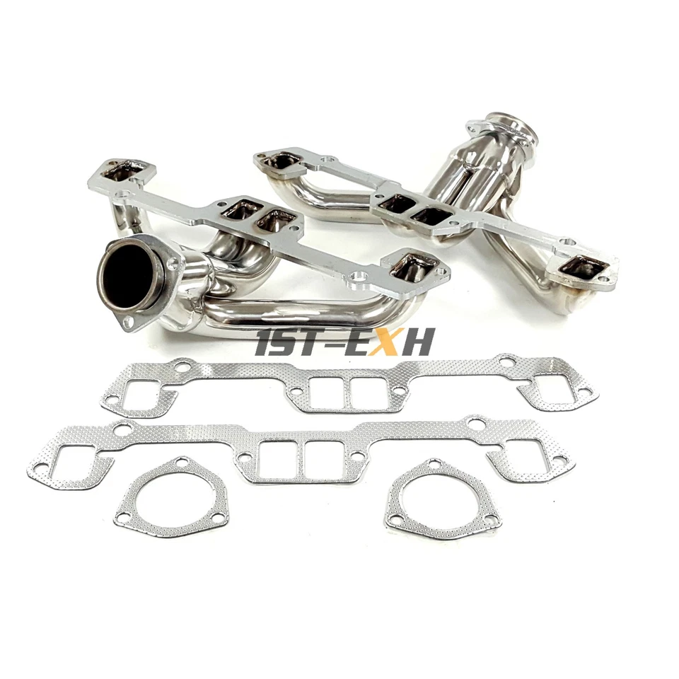 Cabezales de escape para Plymouth GTX Gran Duster Cuda bloque pequeño 273-360 5,2 5,6 5,9 Foto 4 de 4