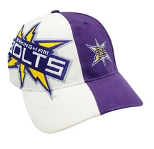 Vintage Birmingham Thunderbolts XFL Drew Pearson Split Structured Hat Cap NEW 