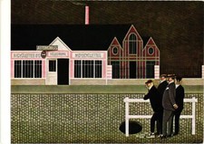 A Hole To Think About Jan Balet Postcard