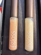 NIB Aveda Feed My Lips Shimmer Topper Lip Gloss DUO TRAVEL SIZE .08 oz