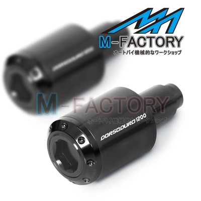 CNC ATOM Bar End Sliders For Dorsoduro 1200 11-19