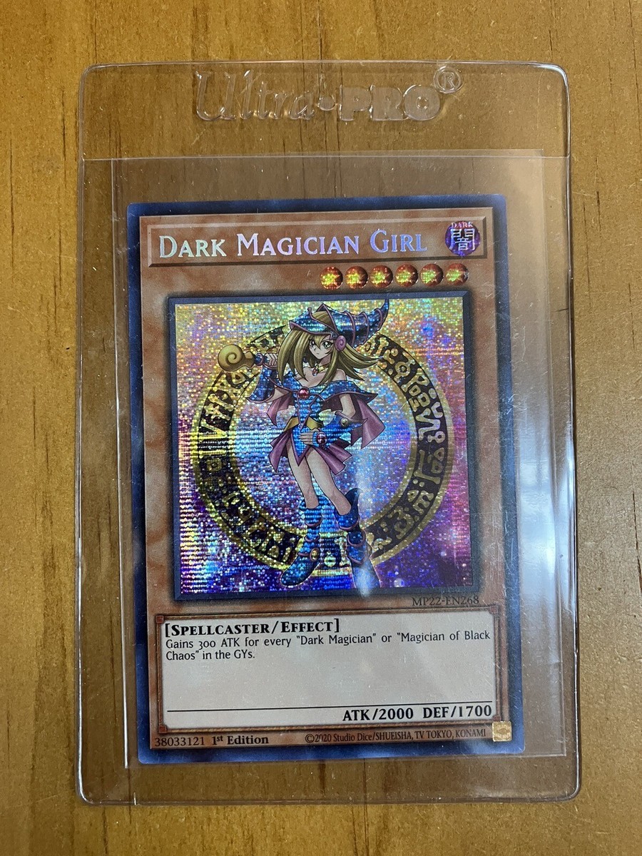 Yu-Gi-Oh! Dark Magician Girl MP22-EN268 Unlimited Ultra Rare 1st