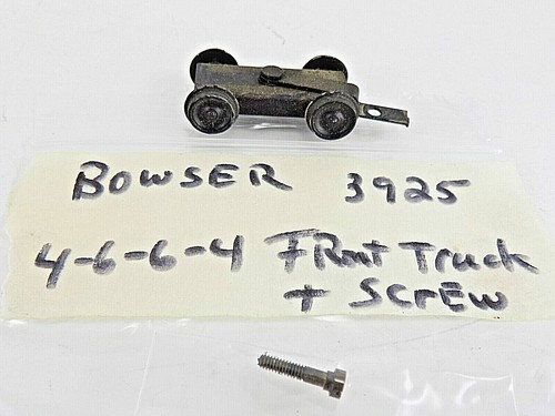  LOCOMOTORA HO VINTAGE BOWSER #3925 CAMIÓN DELANTERO + PIEZAS DE TORNILLO 4-6-6-4 | Zustand: Used
