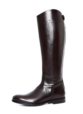 Giorgio Armani Z11016* Women's Cordovan Tall Leather Riding Boot