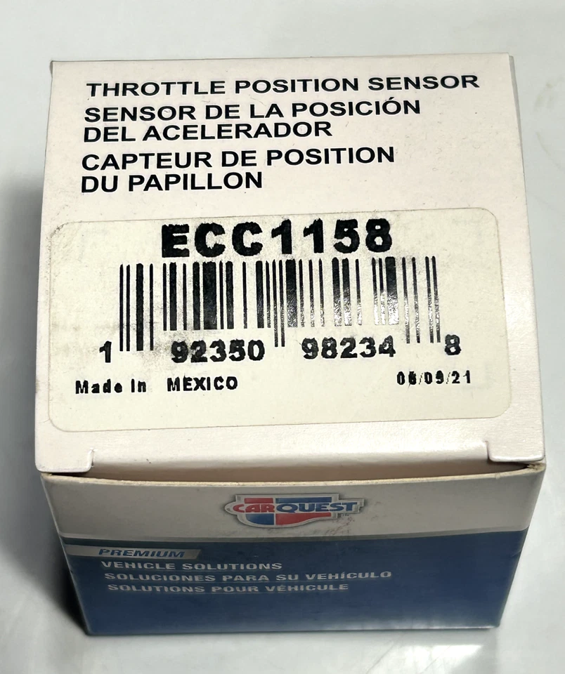 Sensor de posição do acelerador - Ford, Mercury, Mazda - Carquest Premium Part ECC1158 - Imagem 3 de 4