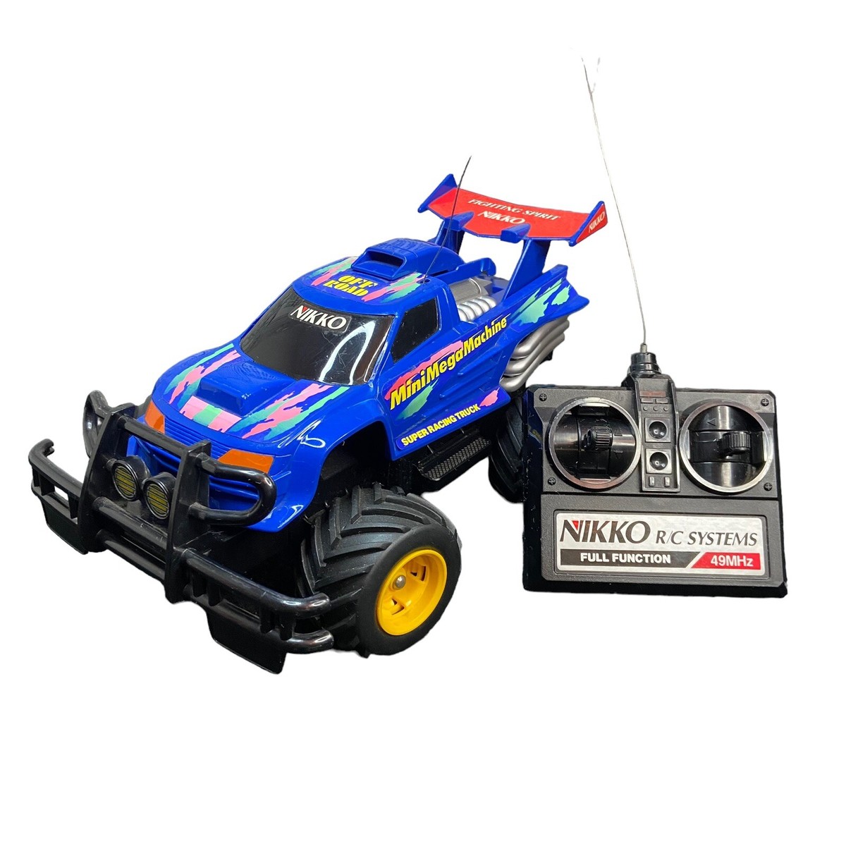 Vintage NIKKO Fighting Spirt Mini Mega Machine RC Car Truck