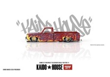 Kaido House Chevy Silverado Dually on Fire - V1   Red with Flame