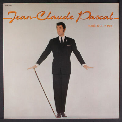 JEAN CLAUDE PASCAL: soirees de prince PATHE 12'' LP 33 RPM France