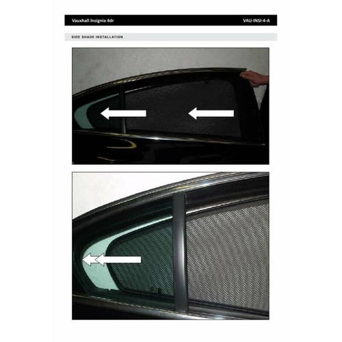 Parasole per Opel Insignia 4 porte anno 09-16, pannelli posteriori + lunotto - Foto 8 di 18