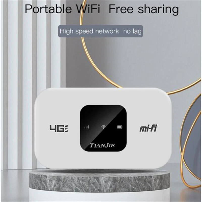 4G LTE FDD TDD Wifi Router Portable Mobile Modem Hotspot SIM Card Slot Unlocked - Image 3 of 4