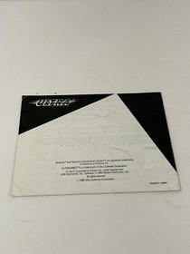 Q*Bert NES Nintendo Manual Instruction Booklet QBert Q Bert