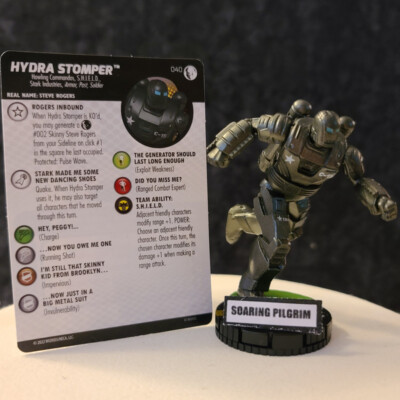 HYDRA STOMPER - 040 - SUPER RARE Marvel Studios Disney + Plus Heroclix #40