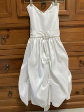 American Princess girl  s First Communion church dress FLOWER girl white SZ 8