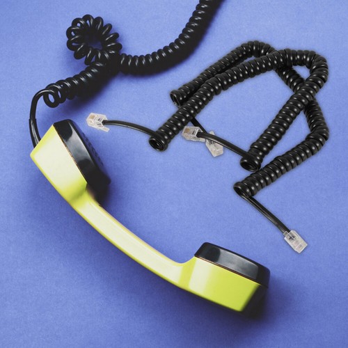 2Pcs Coiled Telephone Cable for Landline Phone Easy Installation Cord - Zdjęcie 7 z 12